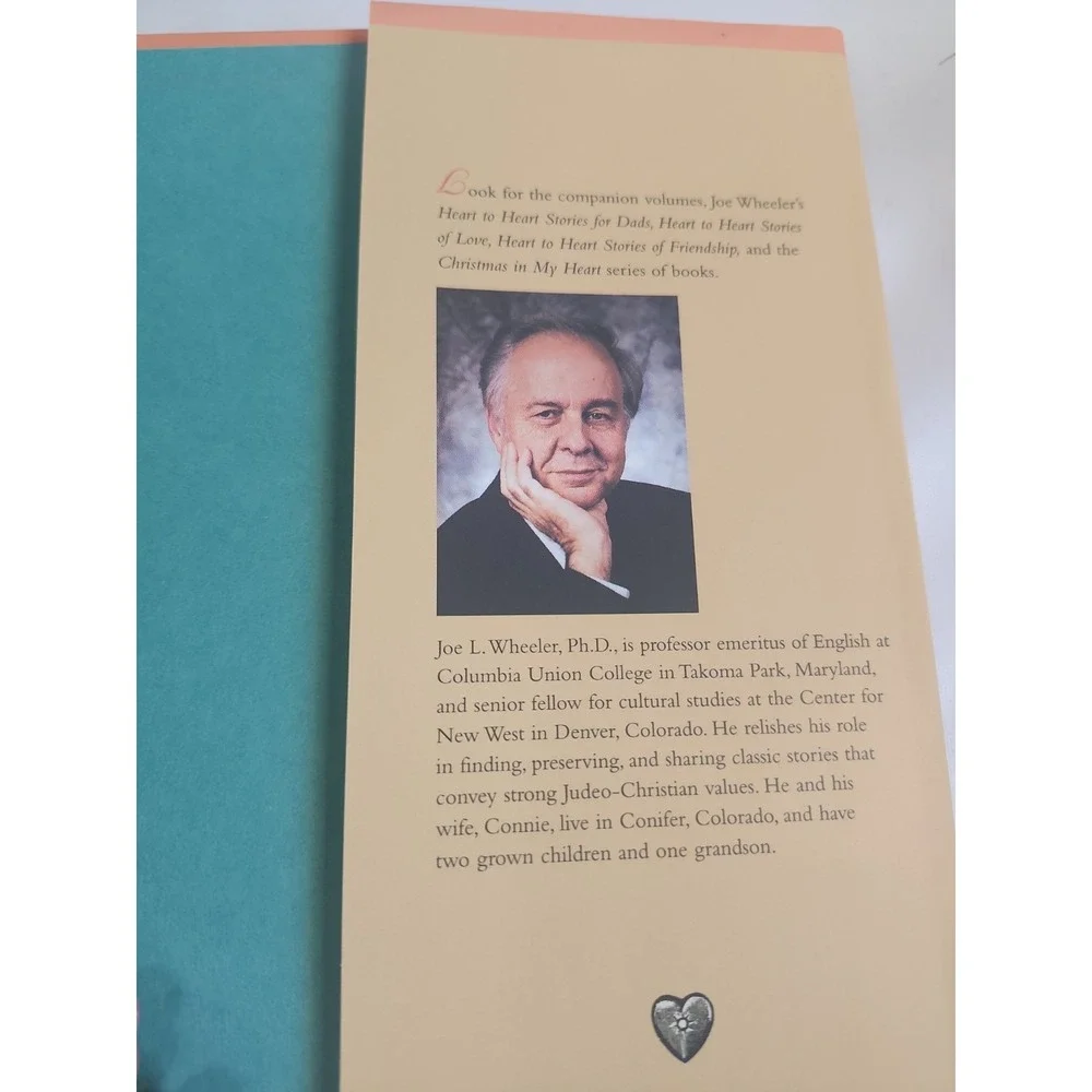 Heart to Heart Stories for‎ Moms by Joe L. Wheeler (2000, Hardcover)